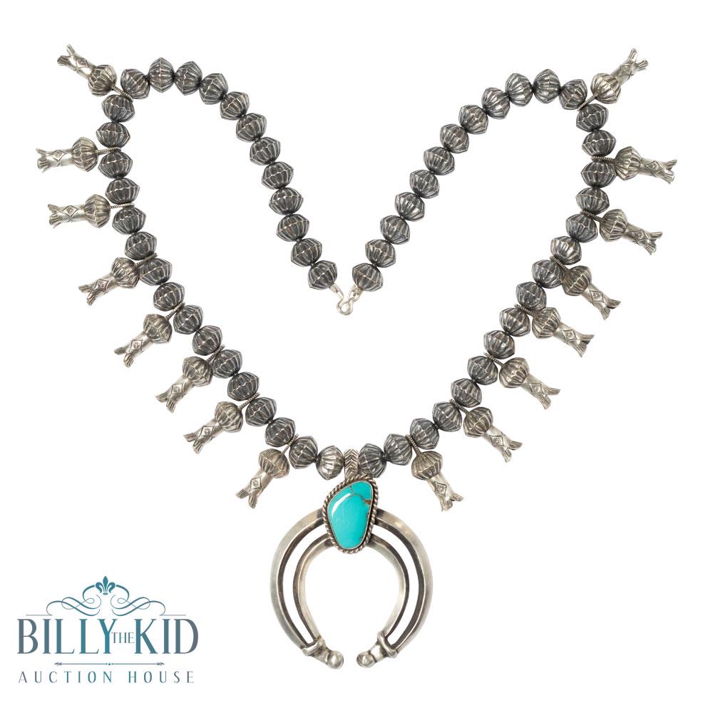 C. Hale Turquoise Squash Blossom Necklace (1 of 3)