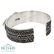 J. O White Sonoran Gold Turquoise Three Stone Cuff - 2