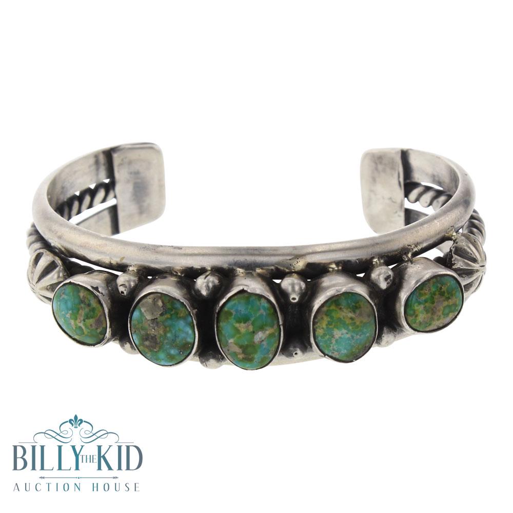 Bobby Johnson Sonoran Gold Five Stone Turquoise (1 of 3)