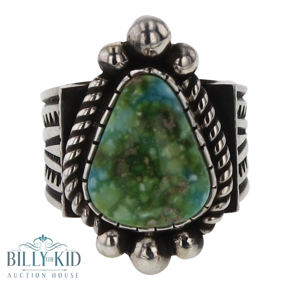 Albert Jake Sonoran Gold Turquoise Ring (1 of 3)