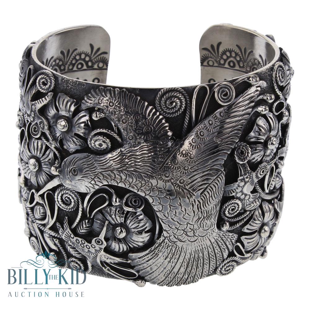 Larry Martinez Chavez Humming Bird Cuff Bracelet (1 of 4)