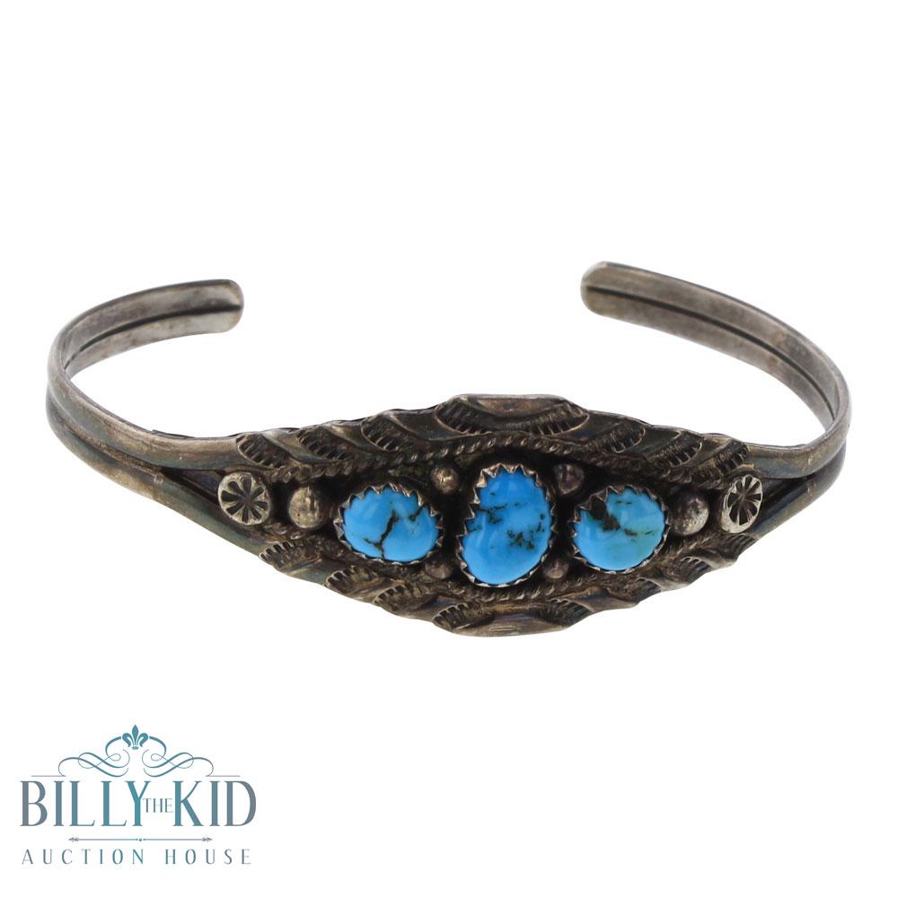 Old Pawn Marie B. Sleeping. Beauty Nugget Turquoise (1 of 3)