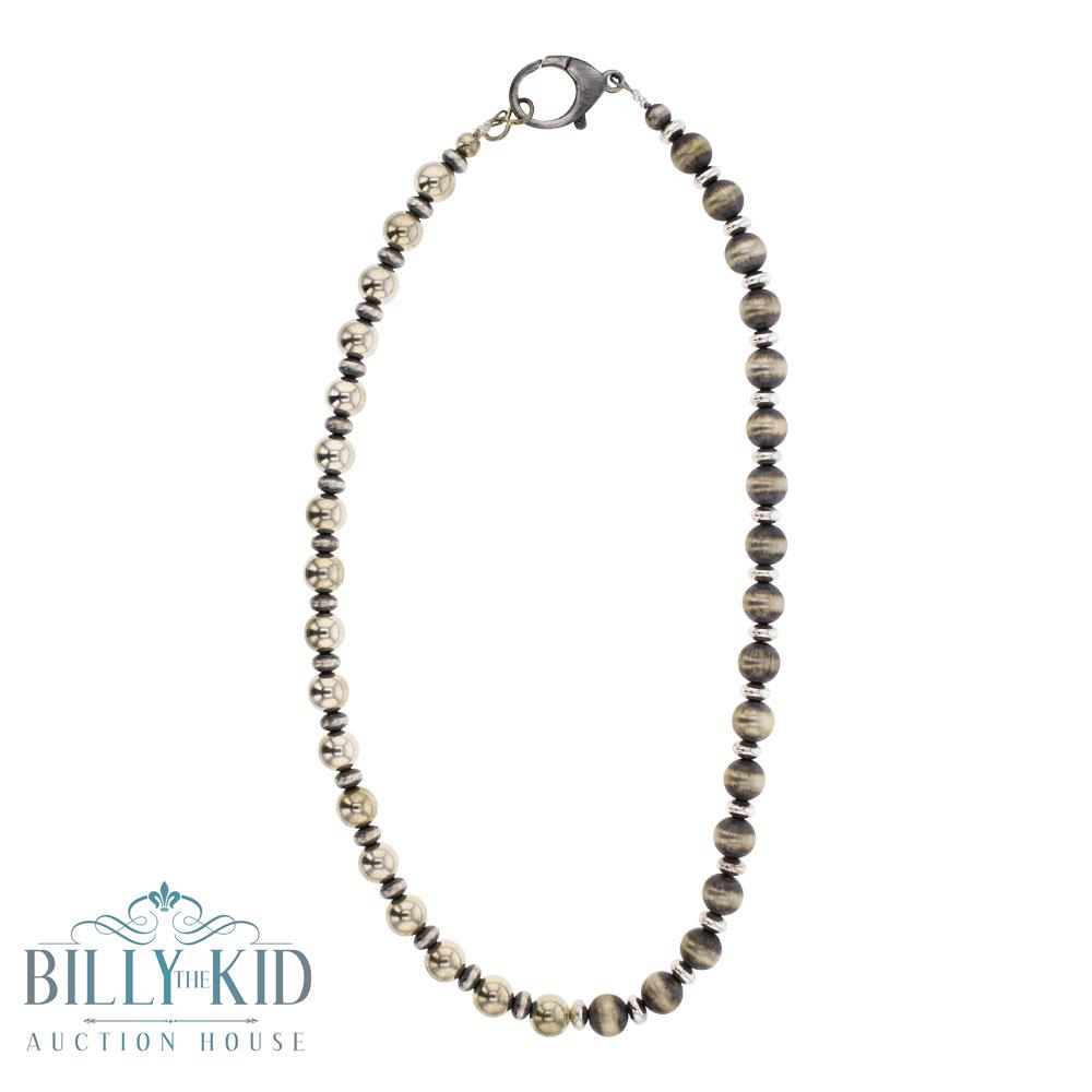 Two Tone Navajo Pearls Necklace (1 of 2)