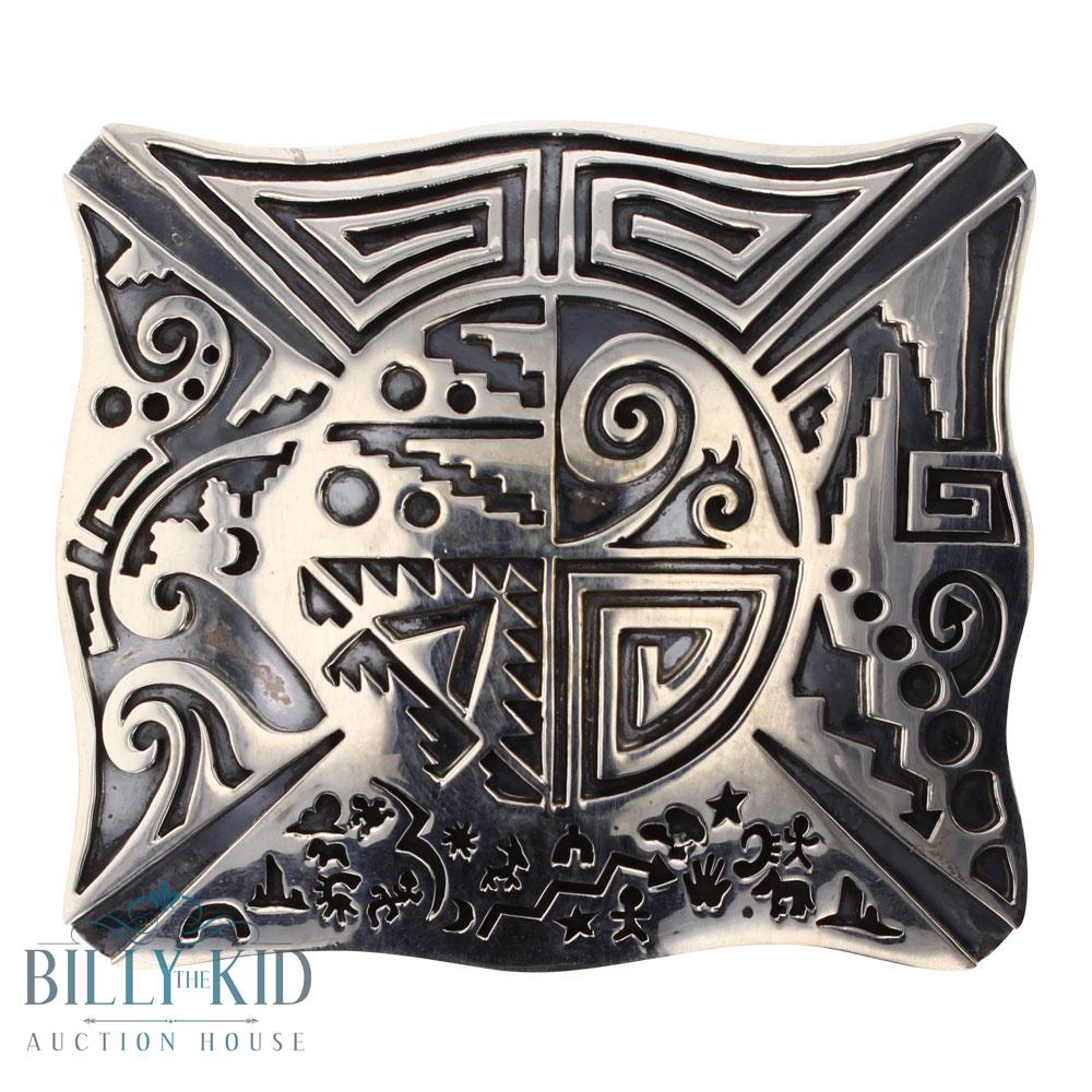 Randy Billy Overlay Belt Buckle (1 of 2)