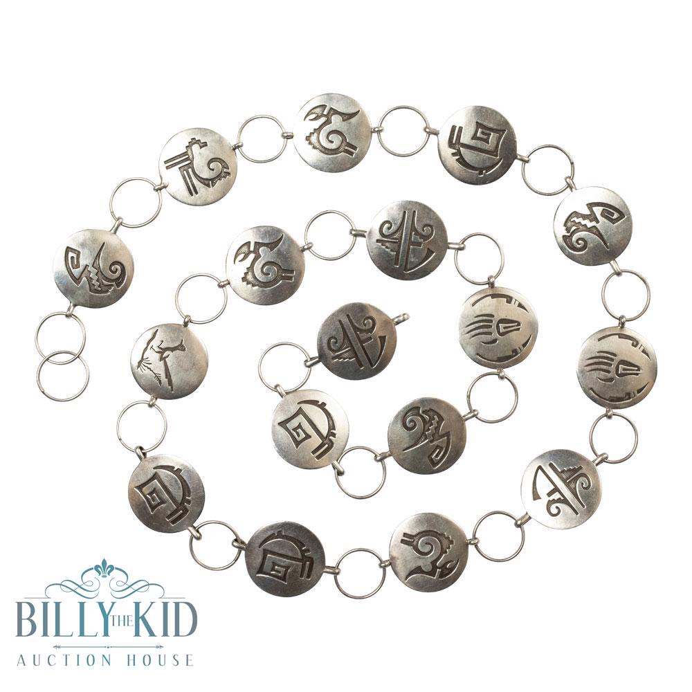 Old Pawn Hopi Overlay Concho Belt (1 of 3)