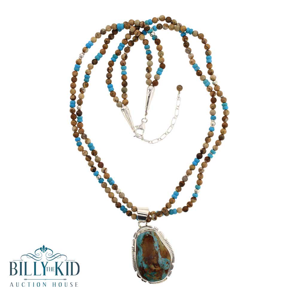 Thomas Francisco Boulder Turquoise Necklace (1 of 3)
