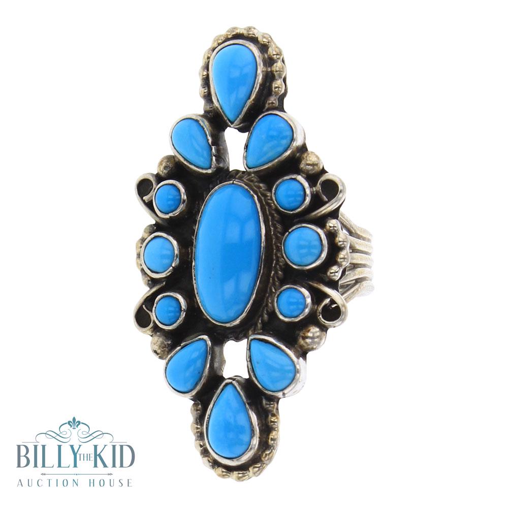 Geraldine James Sleeping Beauty Turquoise Ring (1 of 3)