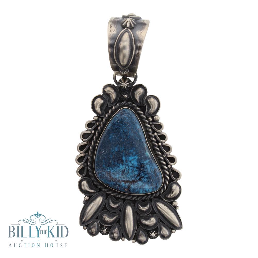 Derrick Gordon Kingman Turquoise Pendant (1 of 2)