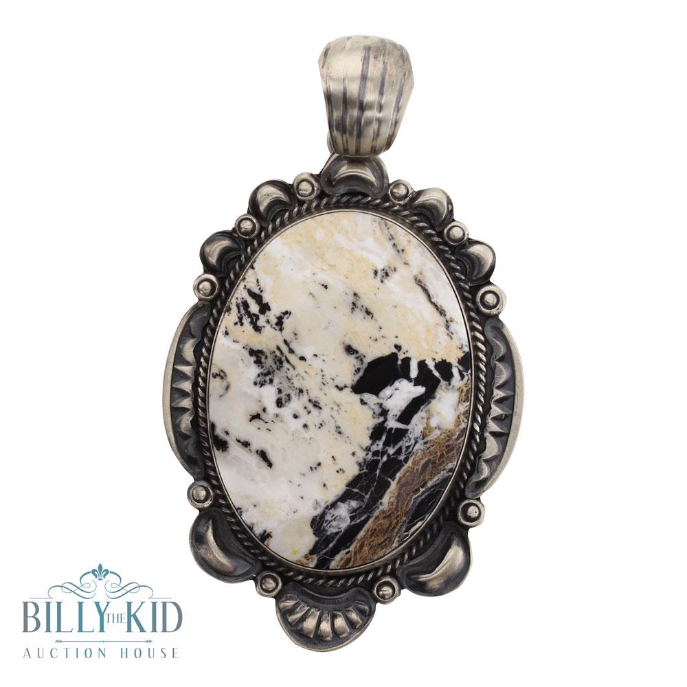 Gilbert Tom White Buffalo Pendant (1 of 2)