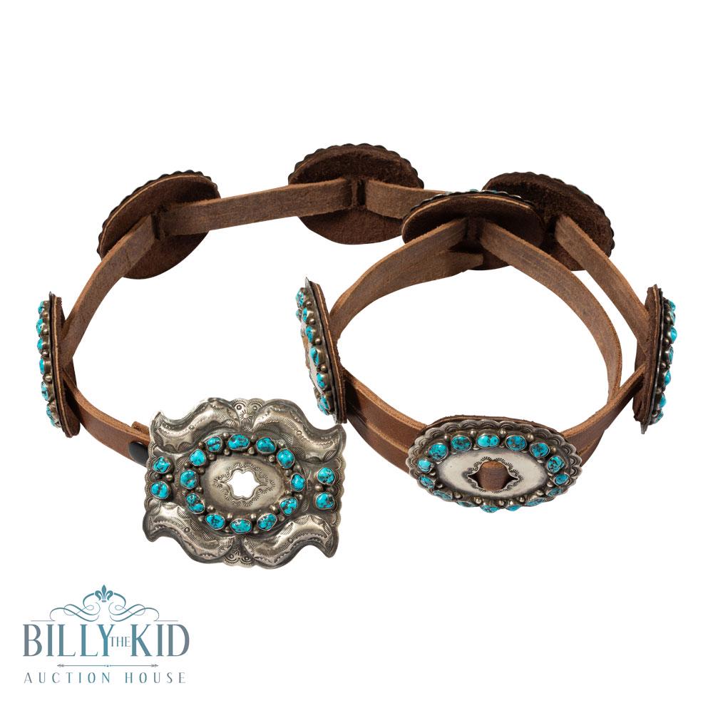 Daniel Martinez Vintage Pawn Kingman Turquoise Concho (1 of 4)