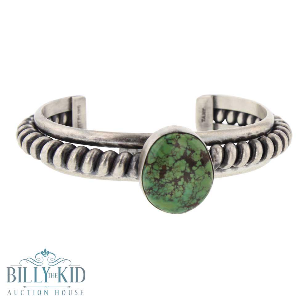 Tahe Nevada Green Turquoise Bracelet (1 of 3)
