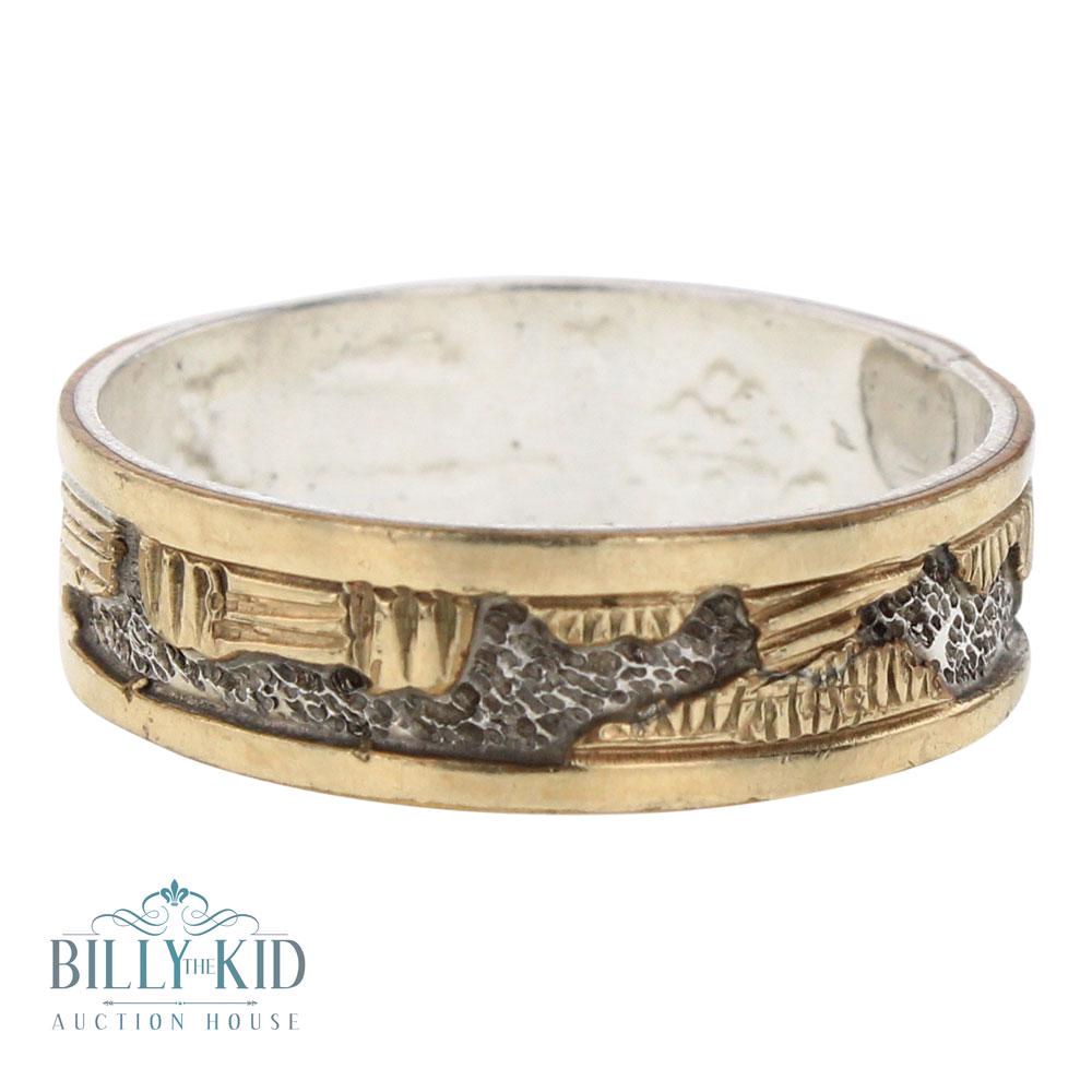 Vintage Gold Filled Story Teller Ring (1 of 3)