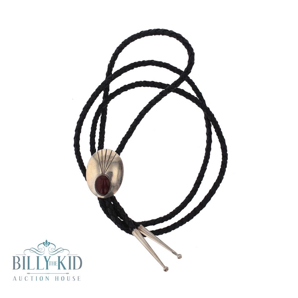 Vintage Agate Bolo Tie (1 of 3)