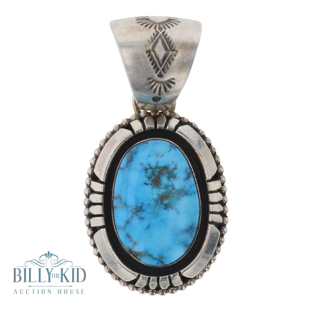 Jimmy Lee Vintage Turquoise Pendant (1 of 2)