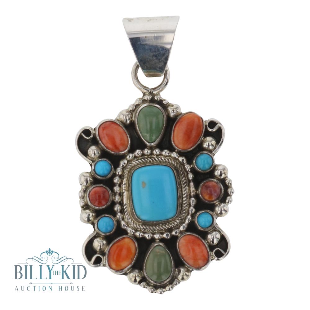 Kathleen Chavez Mixed Stone Cluster Pendant (1 of 2)