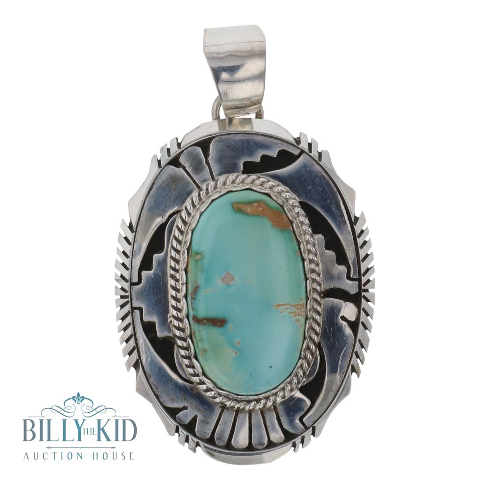 Elouise Kee Royston Turquoise Pendant (1 of 2)