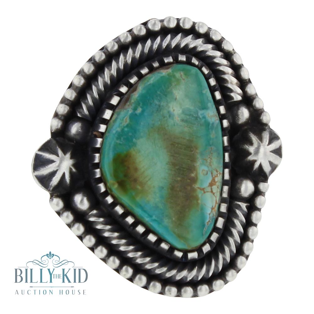 M Royston Turquoise Star Drop Ring (1 of 2)