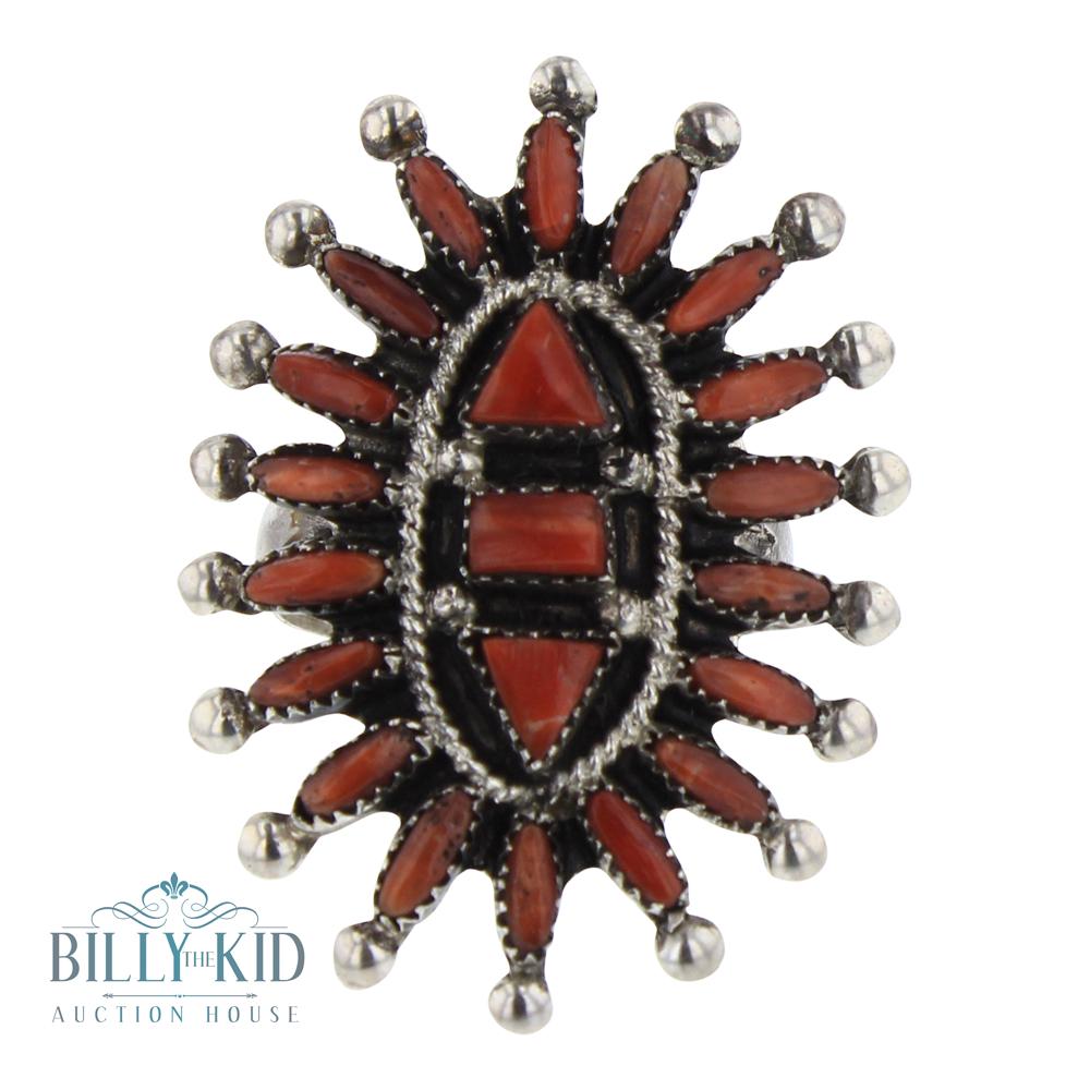 EH Zuni Coral Ring (1 of 2)