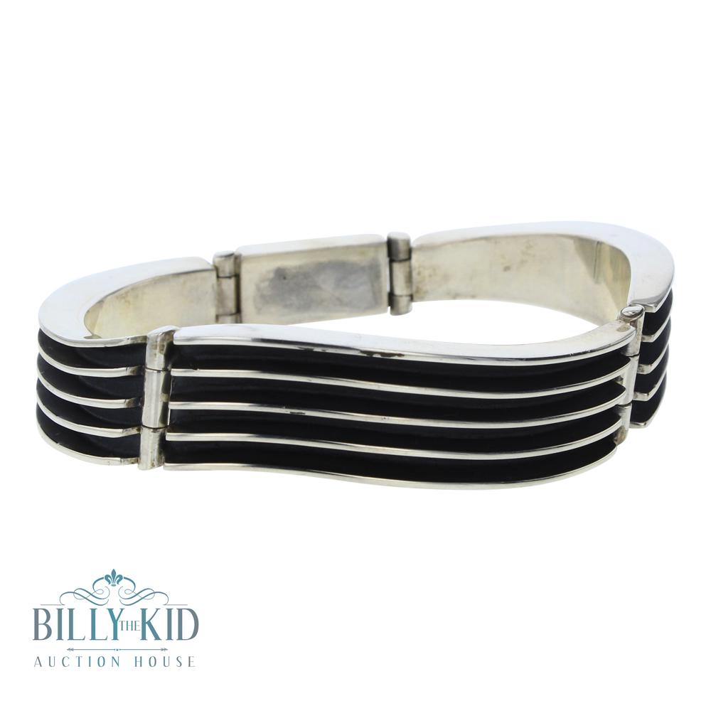 Vintage Negative Row Link Bracelet (1 of 3)