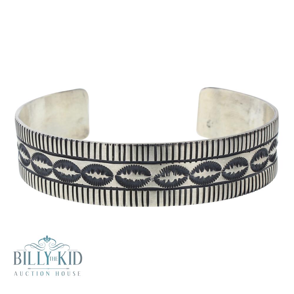 Tillie John Deep Stamp Men's Cuff Bracelet (1 of 4)