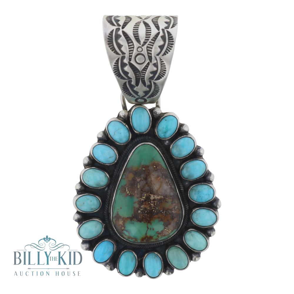 Danny Clark Royston & Kingman Turquoise Pendant (1 of 2)