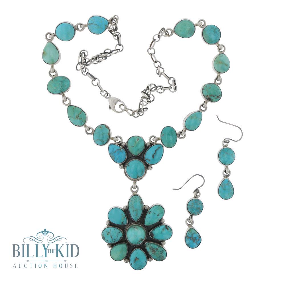 Tricia & Deborah Smith Carrico Lake Turquoise Cluster (1 of 3)