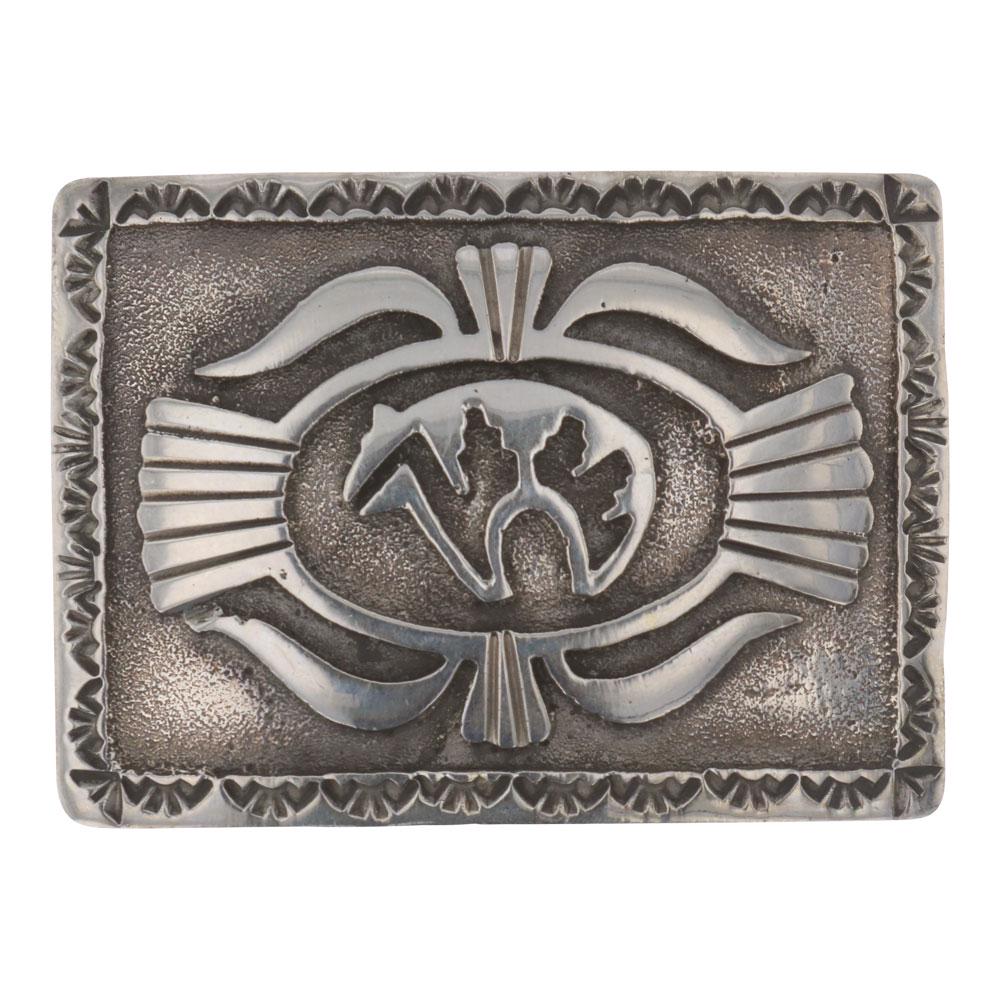 Vintage Overlay Belt Buckle (1 of 2)