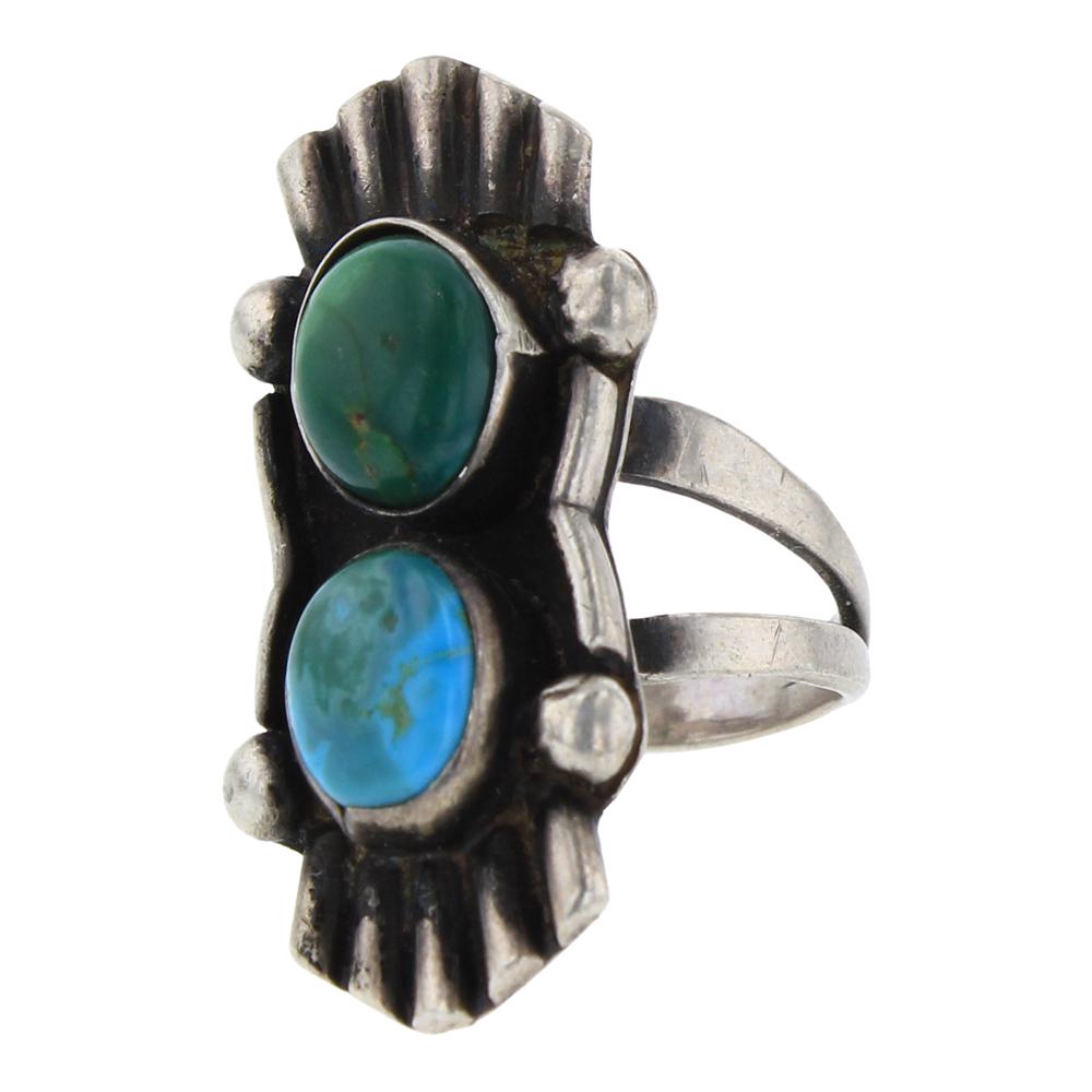 Old Pawn Vintage Royston Turquoise Ring (1 of 3)