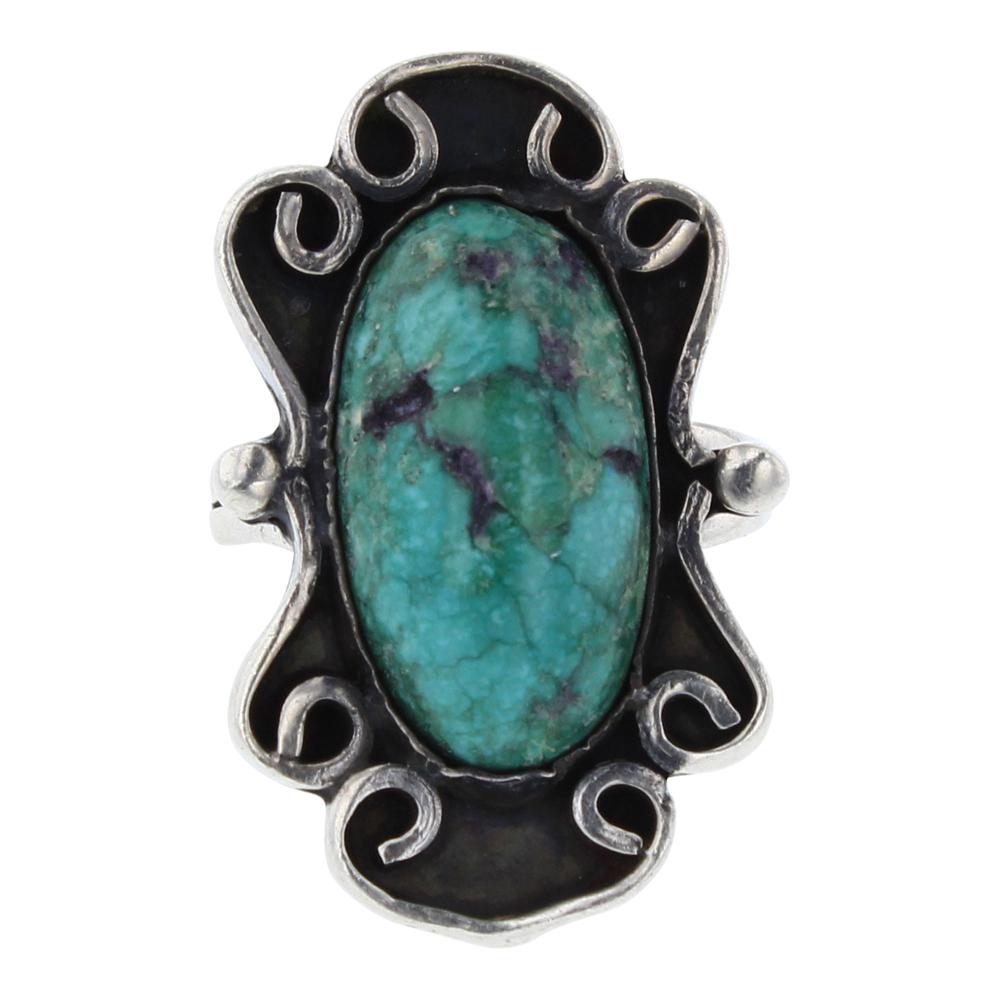 Vintage Nevada Turquoise Ring (1 of 3)