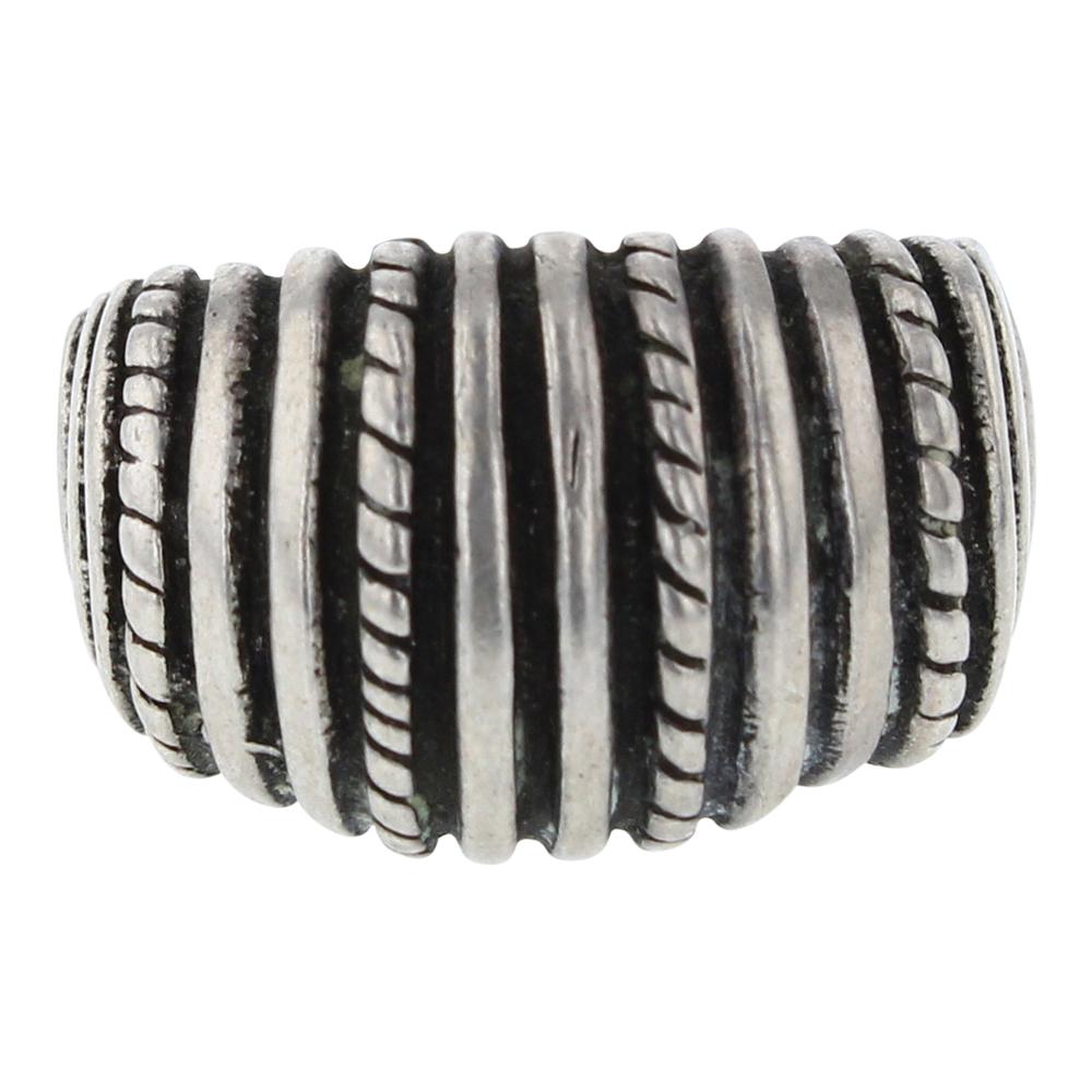 Vintage Sterling Silver Domed Ring (1 of 3)