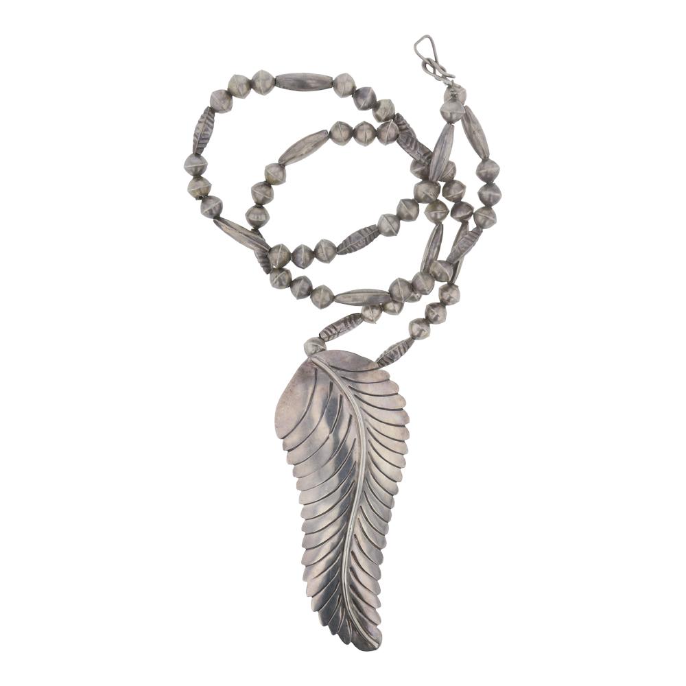 Old Pawn Original Leaf Work Necklace (1 of 3)