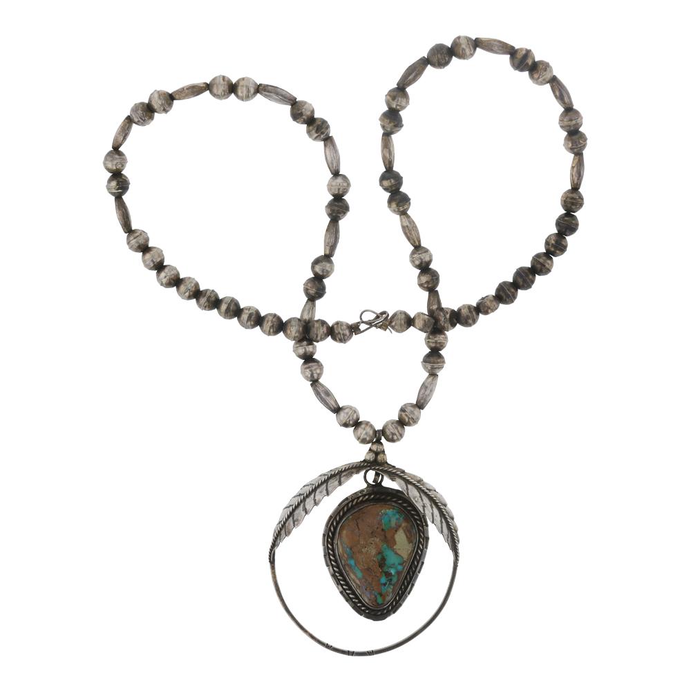 Old Pawn Royston Turquoise Necklace (1 of 3)