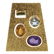 18K Gold Vintage Amethyst Citrine Topaz & Tourmaline