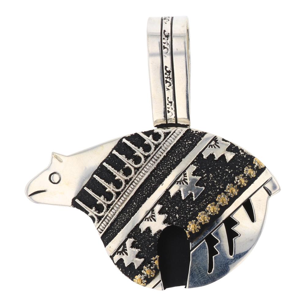 Rick Singer Bear Pendant (1 of 2)