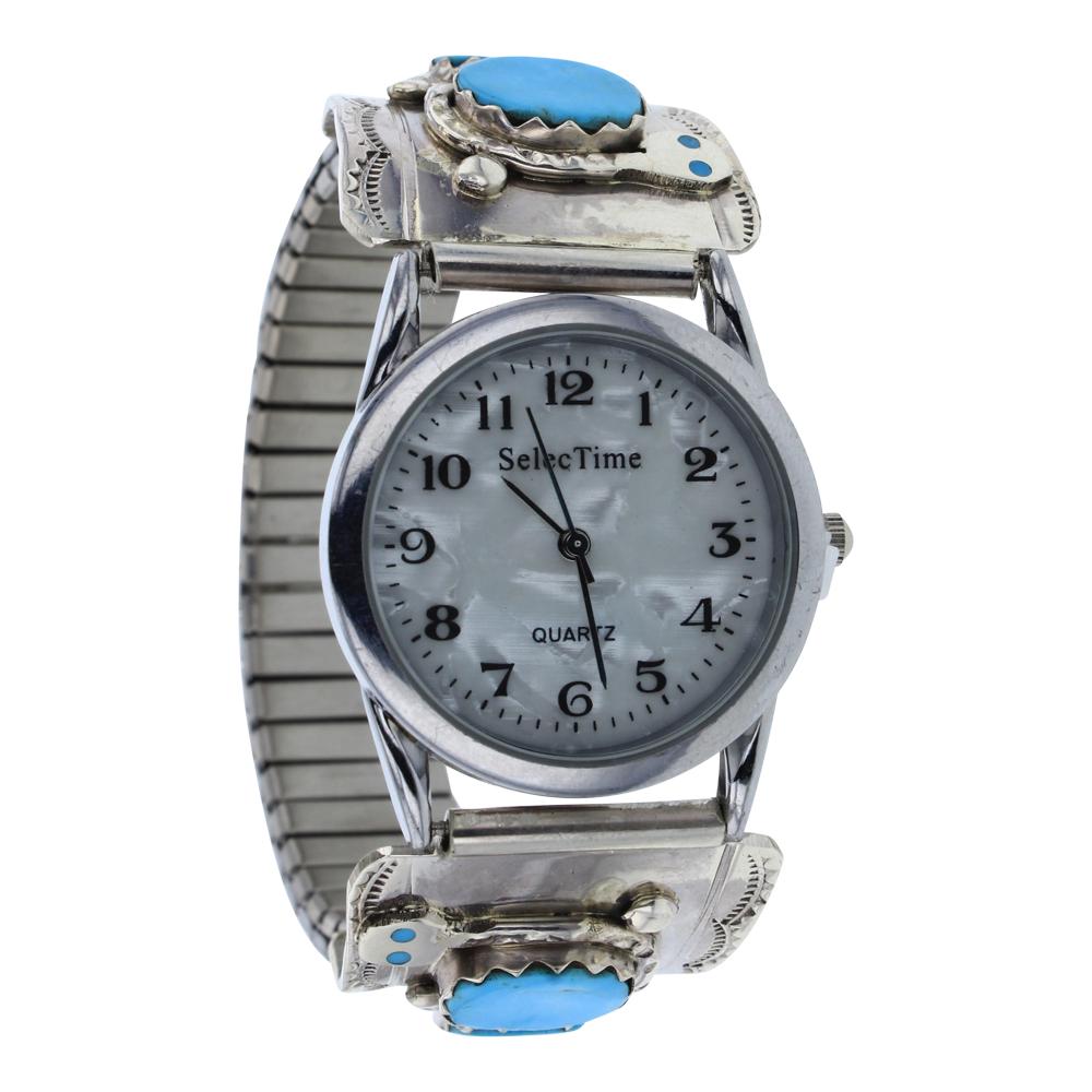 Effie Calavaza Snake Eye Sleeping Beauty Turquoise (1 of 3)