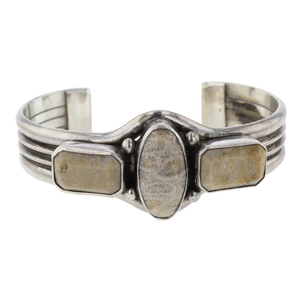 Old Pawn Jasper Cuff Bracelet (1 of 3)