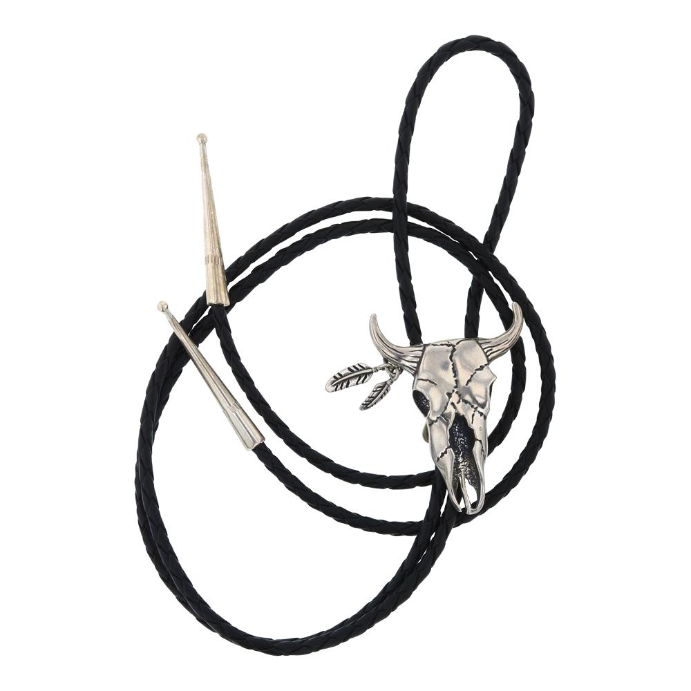 Vintage Bull Skull Bolo Tie (1 of 3)