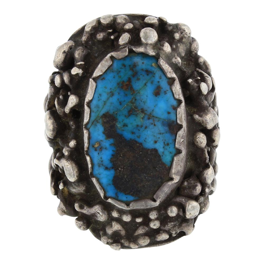 Old Pawn Kingman Turquoise Ring (1 of 3)