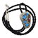 Effie Calavaza Original Turquoise & Coral Snake Bolo