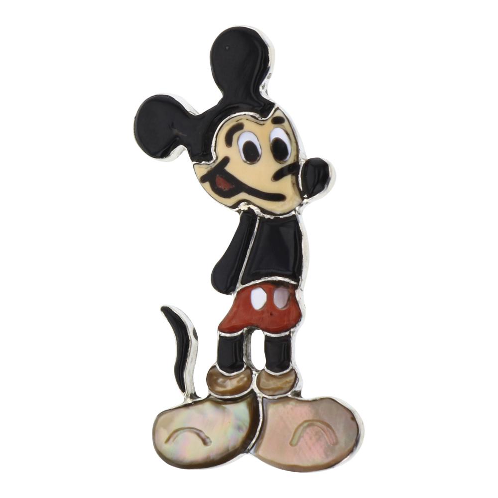 Mickey Mouse Zuni Inlay Pin & Pendant (1 of 2)