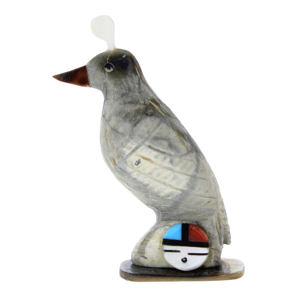 Darrin Boone Zuni Carved Picasso Marble Bird Fetish (1 of 4)