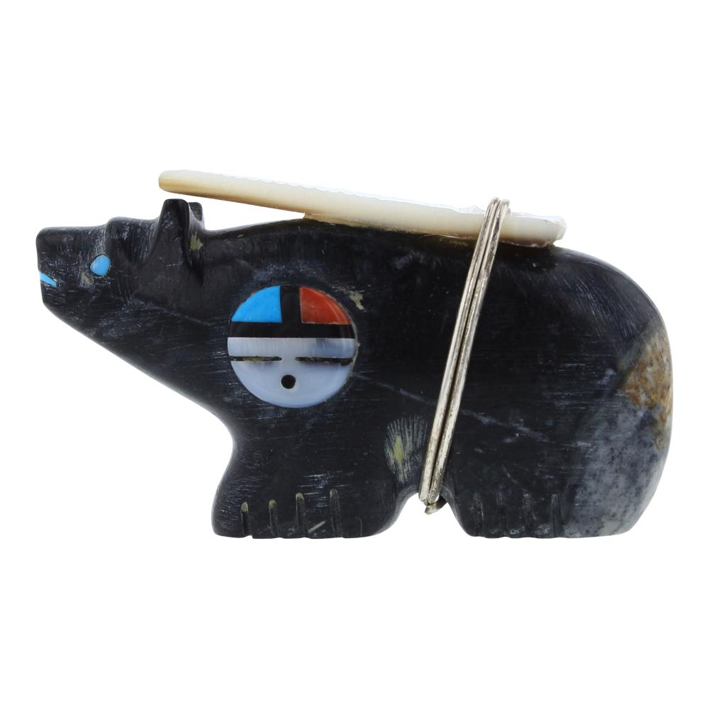 Darrin Boone Zuni Carved Marble Bear Fetish (1 of 4)