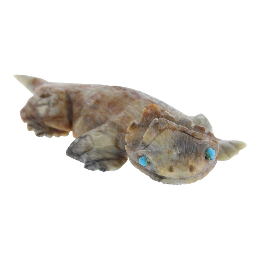 DM Zuni Carved Dolomite Reptile Fetish (1 of 6)