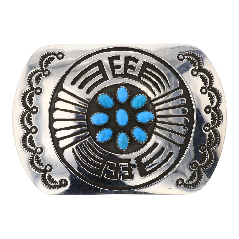 Rosco Scott Sleeping Beauty Turquoise Cluster & Overlay (1 of 2)