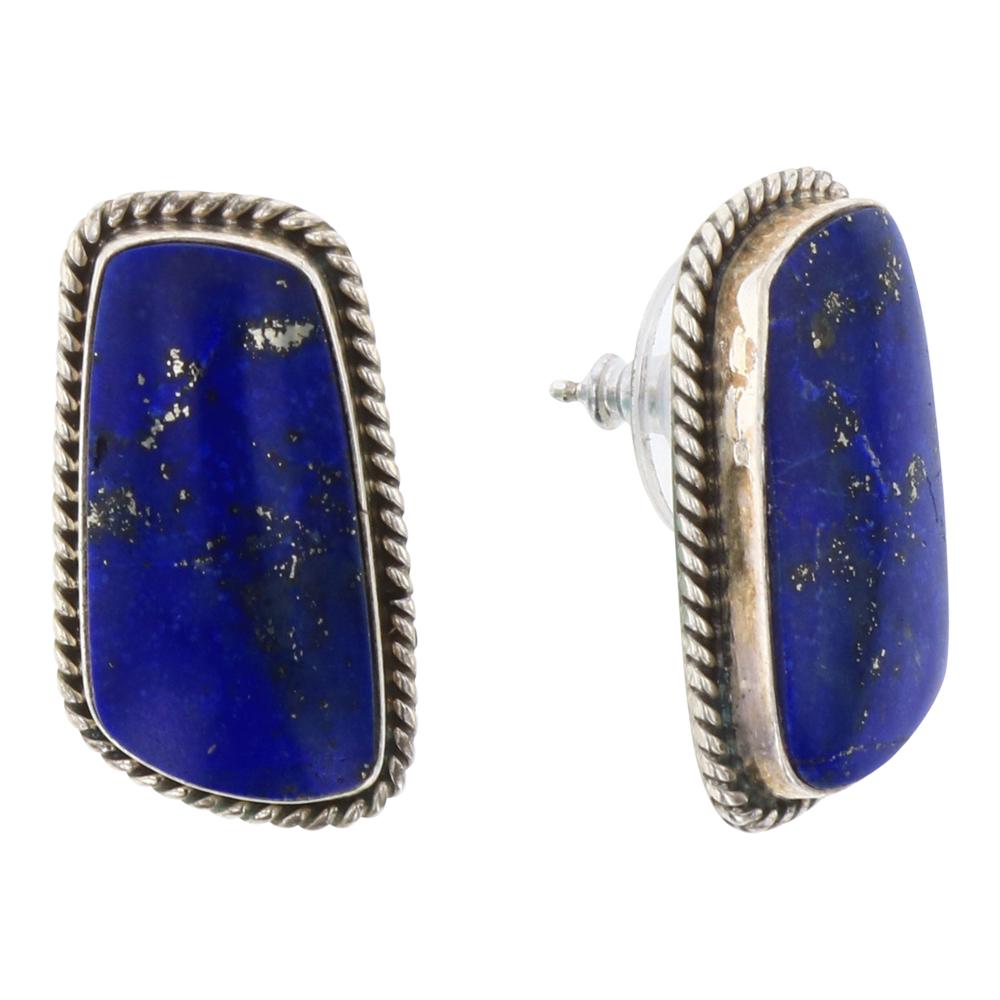 M. Lee Lapis Earrings (1 of 2)