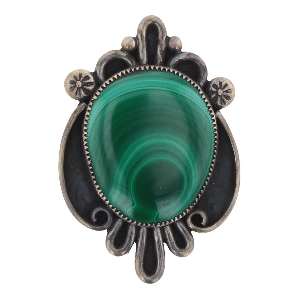 Old Pawn Malachite Pendant (1 of 2)