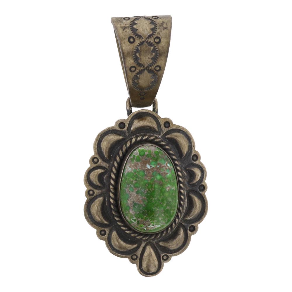 Ray Bennett Vintage Carrico Lake Turquoise Pendant (1 of 2)
