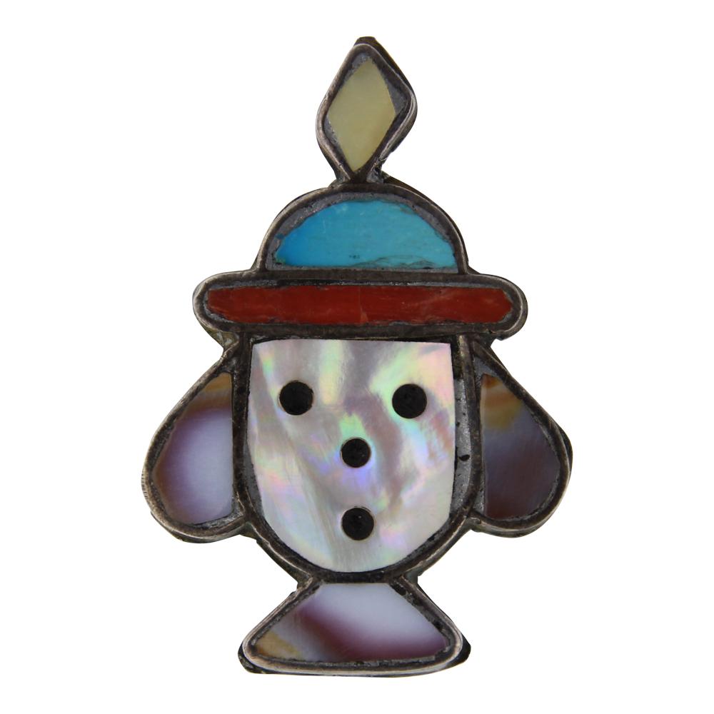 Old Pawn Vintage Zuni Character Ring (1 of 3)