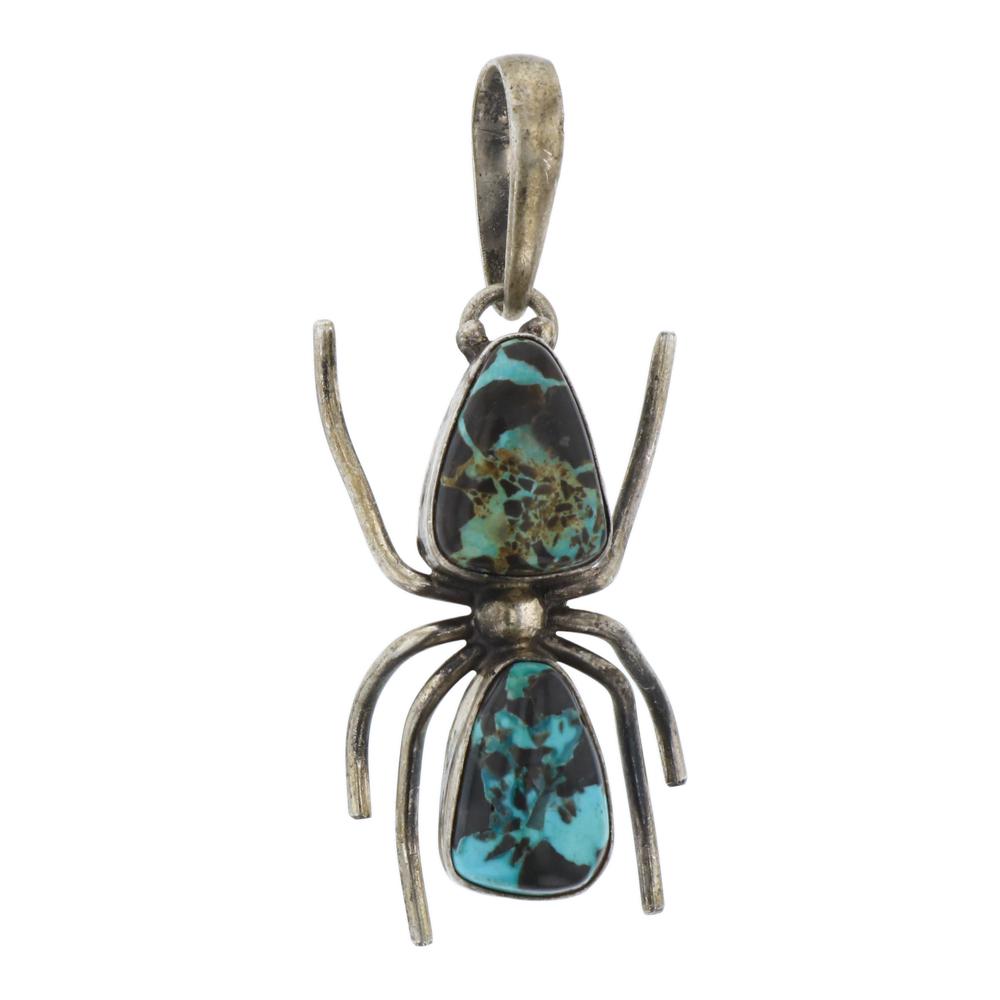 Paul Livingston Nevada Turquoise Ant Pendant (1 of 2)