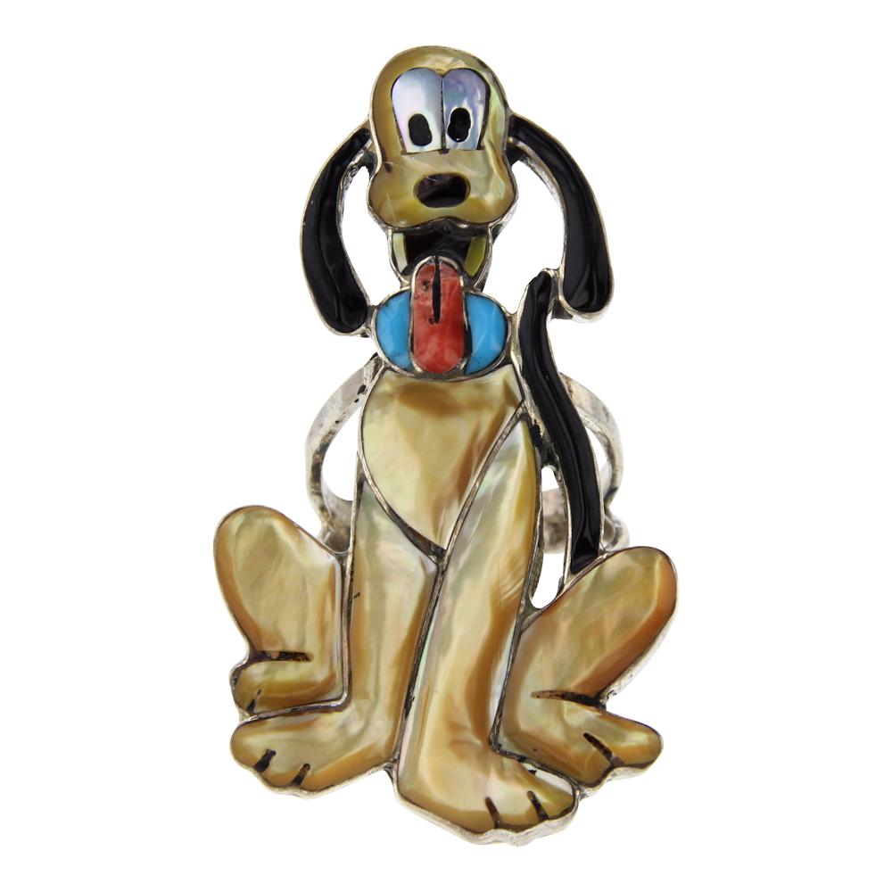 Don Dewa Zuni Cartoon Disney Pluto The Dog Ring (1 of 3)